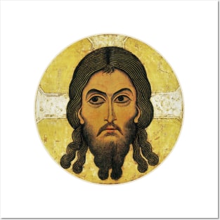 Christ Acheiropoietos Holy Face Icon Posters and Art